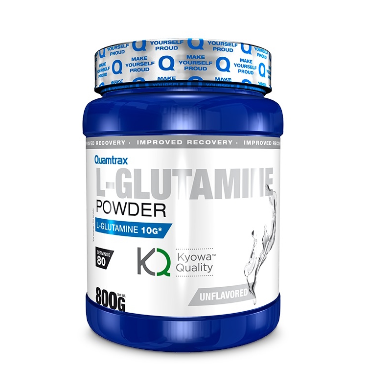 Аминокислота Quamtrax L-Glutamine Powder Kyowa Quality Unflavored, 800 грамм