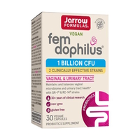 Пробиотики и пребиотики Jarrow Formulas Fem Dophilus 1 billion CFU, 30 вегакапсул