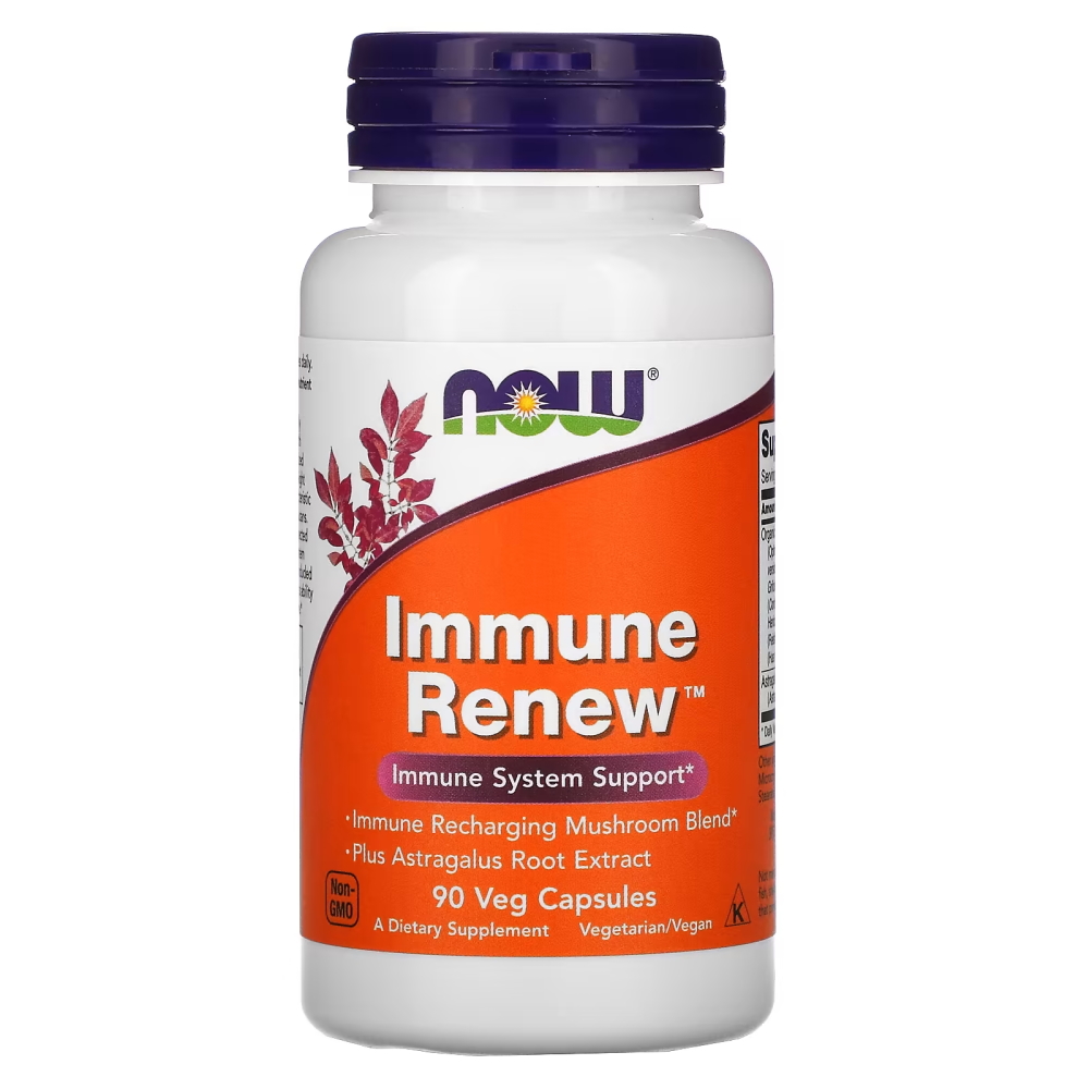Натуральна добавка NOW Immune Renew, 90 вегакапсул