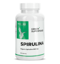 Натуральная добавка Progress Nutrition Spirulina 500 mg, 90 таблеток