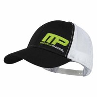Кепка MusclePharm, черно белая