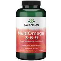 Жирні кислоти Swanson Multi Omega 3-6-9, 120 капсул