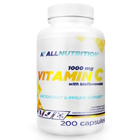 Витамины и минералы AllNutrition Vitamin C 1000 mg + Bioflavonoids, 200 капсул