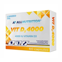 Витамины и минералы AllNutrition Vitamin D3 4000, 60 капсул