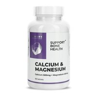 Витамины и минералы Progress Nutrition Calcium &amp; Magnesium, 90 таблеток
