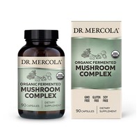 Натуральная добавка Dr. Mercola Fermented Mushroom Complex, 90 капсул
