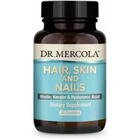 Витамины и минералы Dr. Mercola Hair, Skin &amp; Nails, 30 капсул