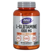 Аминокислота NOW Sports L-Glutamine 1000 mg, 120 капсул