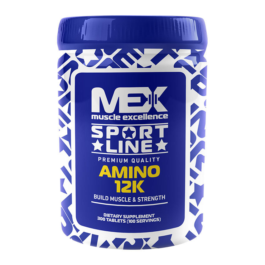 Амінокислота Mex Nutrition Amino 12K, 300 таблеток