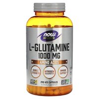 Аминокислота NOW Sports L-Glutamine 1000 mg, 240 капсул
