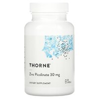 Витамины и минералы Thorne Zinc Picolinate 30 mg, 180 вегакапсул