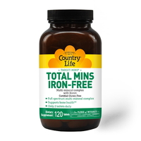 Витамины и минералы Country Life Target-Mins Total Mins, 120 таблеток