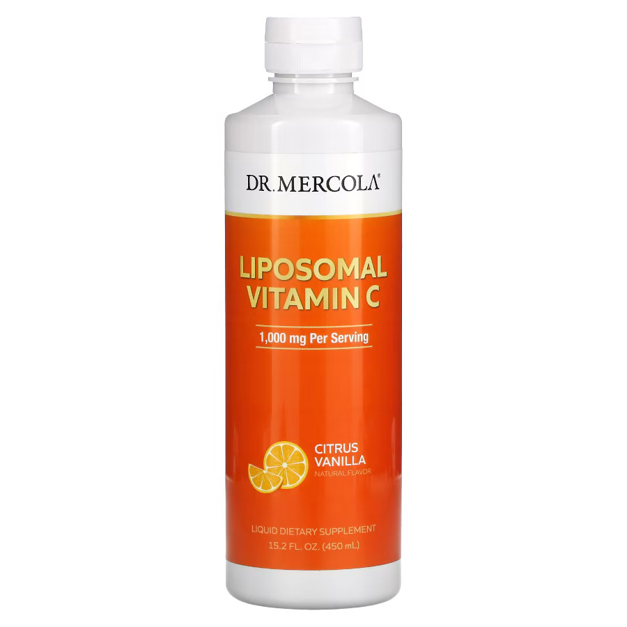 Вітаміни та мінерали Dr. Mercola Liposomal Vitamin C, 450 мл