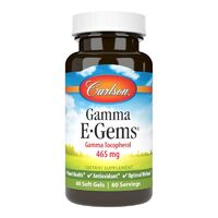 Витамины и минералы Carlson Labs Gamma E-Gems, 60 капсул