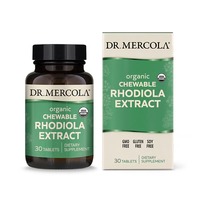 Натуральная добавка Dr. Mercola Organic Rhodiola Extract, 30 таблеток