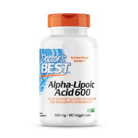 Натуральная добавка Doctor's Best Alpha-Lipoic Acid 600 mg, 180 вегакапсул
