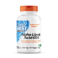 Натуральная добавка Doctor's Best Alpha-Lipoic Acid 600 mg, 60 вегакапсул