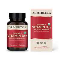 Витамины и минералы Dr. Mercola Vitamin B12, 30 жевательных таблеток