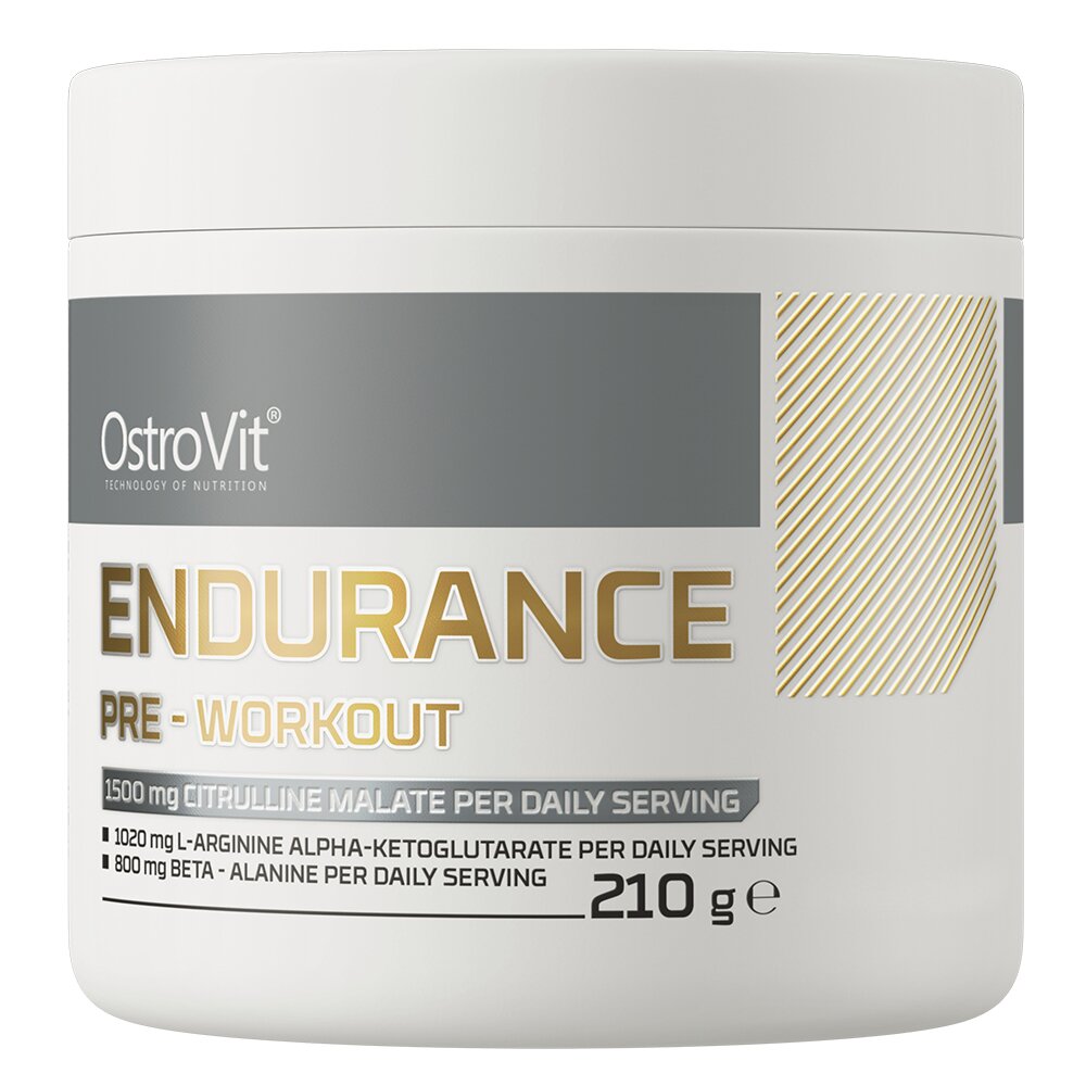 Предтренировочный комплекс OstroVit Endurance Pre-Workout, 210 грамм