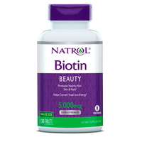 Витамины и минералы Natrol Biotin 5000 mcg, 150 таблеток