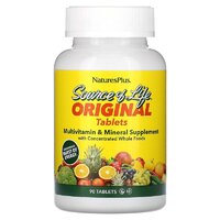 Витамины и минералы Natures Plus Source of Life Multi-Vitamin &amp; Mineral, 90 таблеток