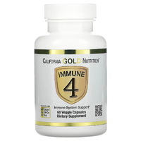 Витамины и минералы California Gold Nutrition Immune 4, 60 вегакапсула