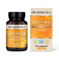Витамины и минералы Dr. Mercola Vitamin E, 30 капсул