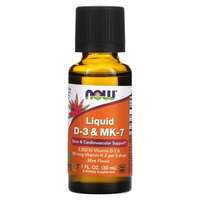 Витамины и минералы NOW Liquid D3 &amp; MK-7, 30 мл