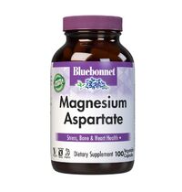Витамины и минералы Bluebonnet Magnesium Aspartate, 100 вегакапсул