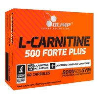 Жиросжигатель Olimp L-Carnitine 500 Forte Plus Sport Edition, 60 капсул