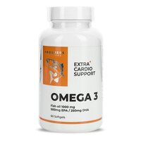 Жирные кислоты Progress Nutrition Omega 3 Extra, 60 капсул