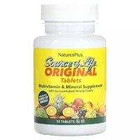 Витамины и минералы Natures Plus Source of Life Multi-Vitamin &amp; Mineral, 30 таблеток