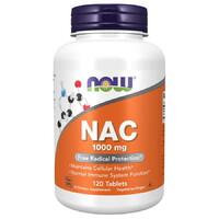 Аминокислота NOW NAC 1000 mg, 120 таблеток