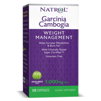 Натуральна добавка Natrol Garcinia Cambogia, 120 капсул
