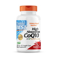 Натуральная добавка Doctor's Best CoQ10 BioPerine 200 mg, 60 вегакапсул