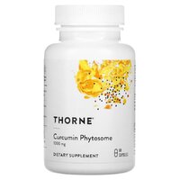 Натуральная добавка Thorne Curcumin Phytosome 1000 mg, 60 капсул