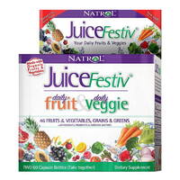 Натуральная добавка Natrol JuiceFestiv, 120 капсул