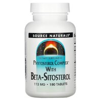 Натуральная добавка Source Naturals Phytosterol Complex with Beta-Sitosterol, 180 таблеток