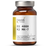 Витамины и минералы OstroVit Pharma D3 4000 + K2 MK-7, 90 таблеток