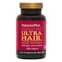 Витамины и минералы Natures Plus Ultra Hair For Men &amp; Women, 120 мини таблеток