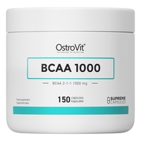 Амінокислота BCAA OstroVit BCAA 1000, 150 капсул