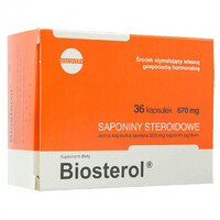 Стимулятор тестостерона Megabol Biosterol, 36 капсул