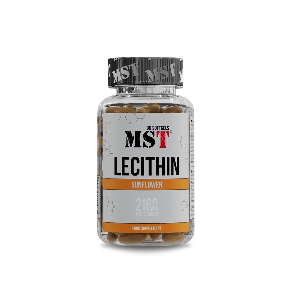 Натуральная добавка MST Lecithin Sunflower, 90 капсул