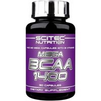 Аминокислота BCAA Scitec Mega BCAA 1400, 90 капсул
