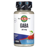 Аминокислота KAL GABA 25 mg, 120 мини таблеток