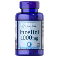 Витамины и минералы Puritan's Pride Inositol 1000 mg, 90 каплет