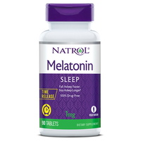 Натуральная добавка Natrol Melatonin 1 mg Time Release, 90 таблеток