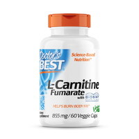 Жиросжигатель Doctor's Best L-Carnitine Fumarate 855 mg, 60 вегакапсул