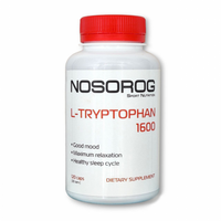 Аминокислота Nosorog L-Tryptophan 1600, 120 капсул