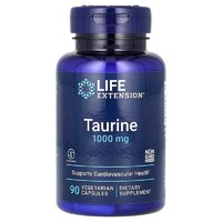 Аминокислота Life Extension Taurine 1000 mg, 90 вегакапсул